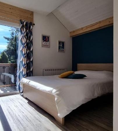 Mont Bivouac, Chambre,Entree Et Sdb Privee,Balcon Vue Mtblanc Passy  Bagian luar foto
