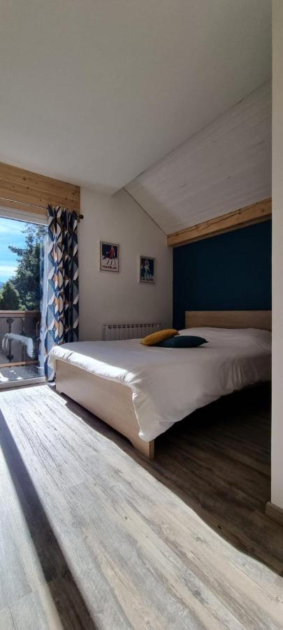 Mont Bivouac, Chambre,Entree Et Sdb Privee,Balcon Vue Mtblanc Passy  Bagian luar foto